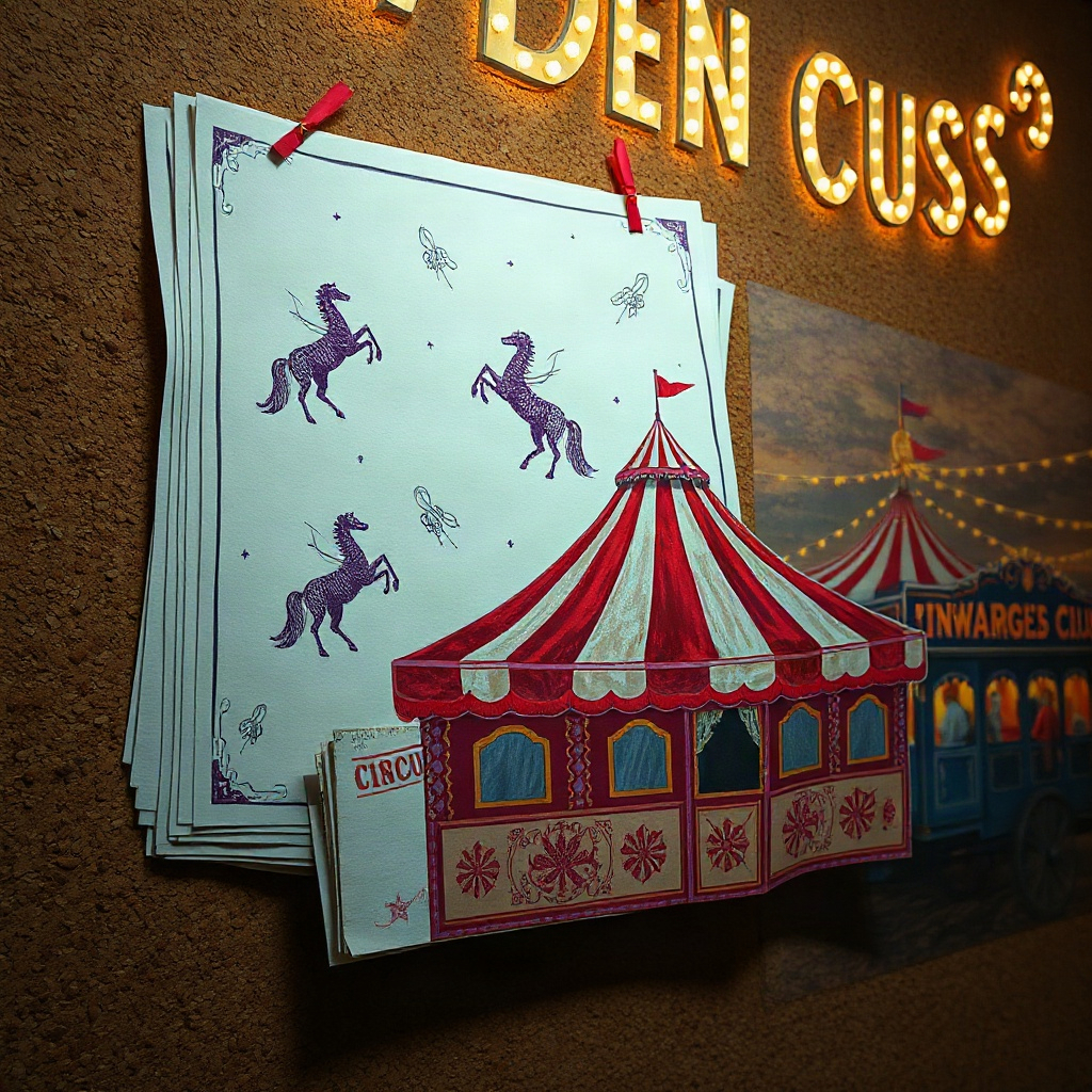 Circus poster mood